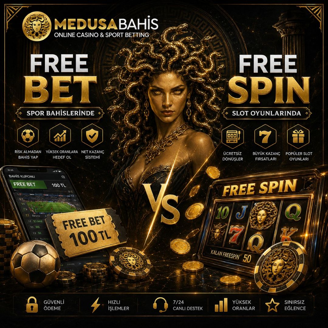 Medusabahis Free Bet ve Free Spin Nedir? Aralarındaki Farklar Nelerdir?